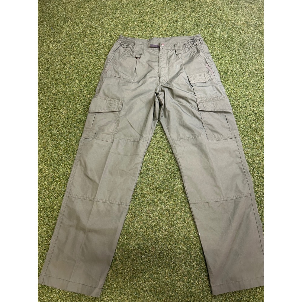 Propper Mens Tactical Cargo Pants Olive Green Ripstop 34x32 Work Pants